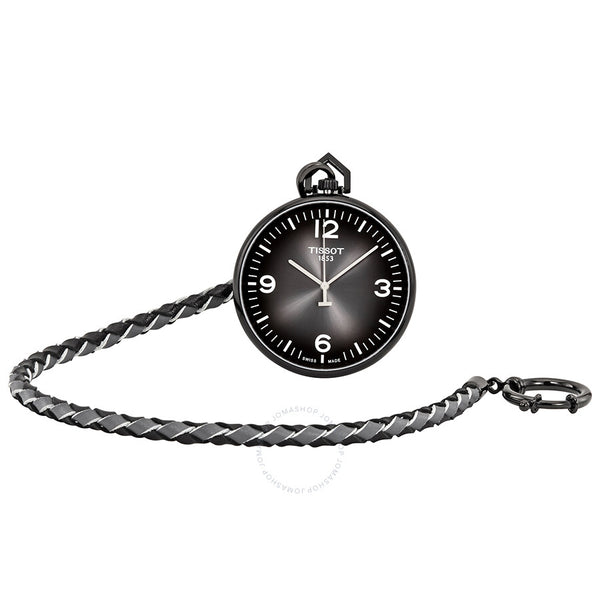 Tissot Lepine Anthracite Gradient Dial Pocket Watch T863.409.99.067.00 - The Watches Men & Co