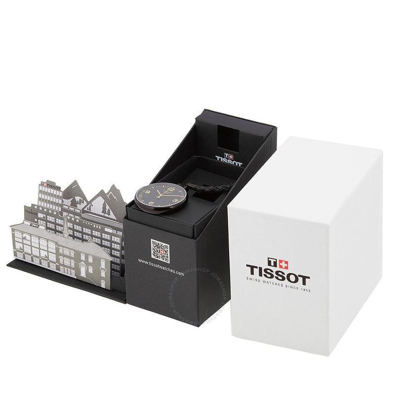 Tissot Lepine Quartz Black Dial Unisex Pocket Watch T863.409.99.057.01 - The Watches Men & Co #4