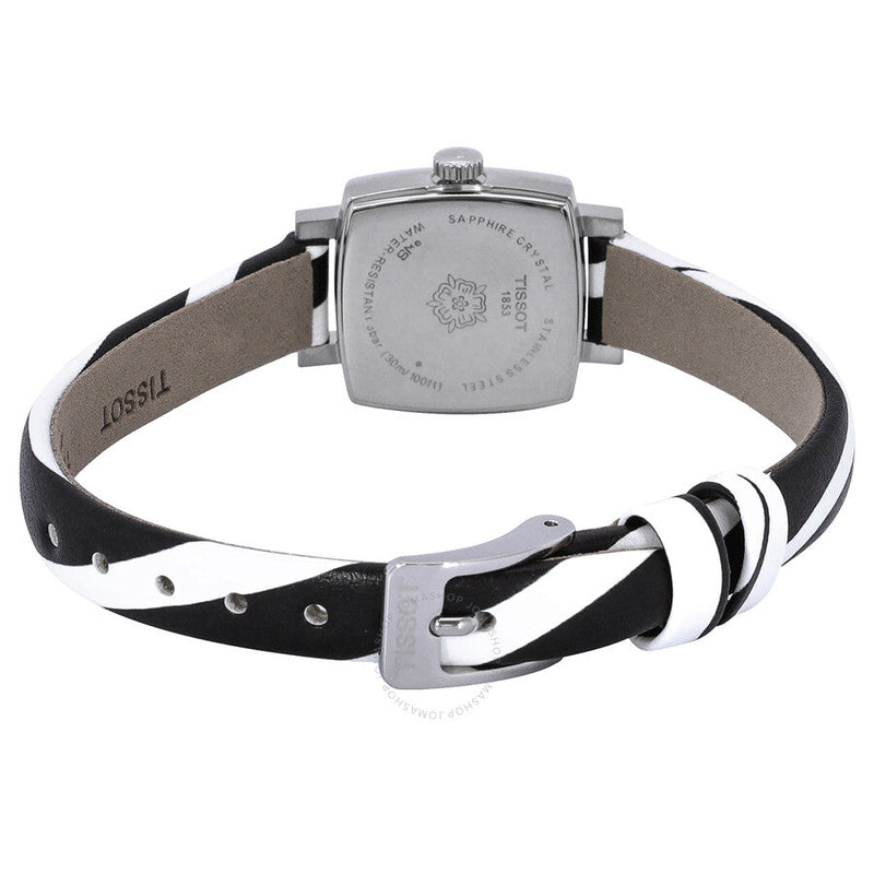 Tissot Lovely Quartz Diamond Black Dial Ladies Watch T058.109.17.056.00 - The Watches Men & Co #3