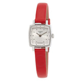 Tissot Lovely Square Valentines Quartz Diamond Silver Dial Ladies Watch T0581091603600 - The Watches Men & Co