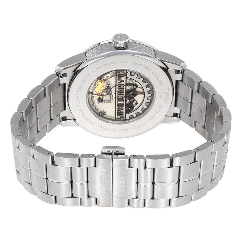 Tissot Luxury Powermatic 80 Anthracite Dial Men's Watch T086.407.11.061.10 - The Watches Men & Co #3