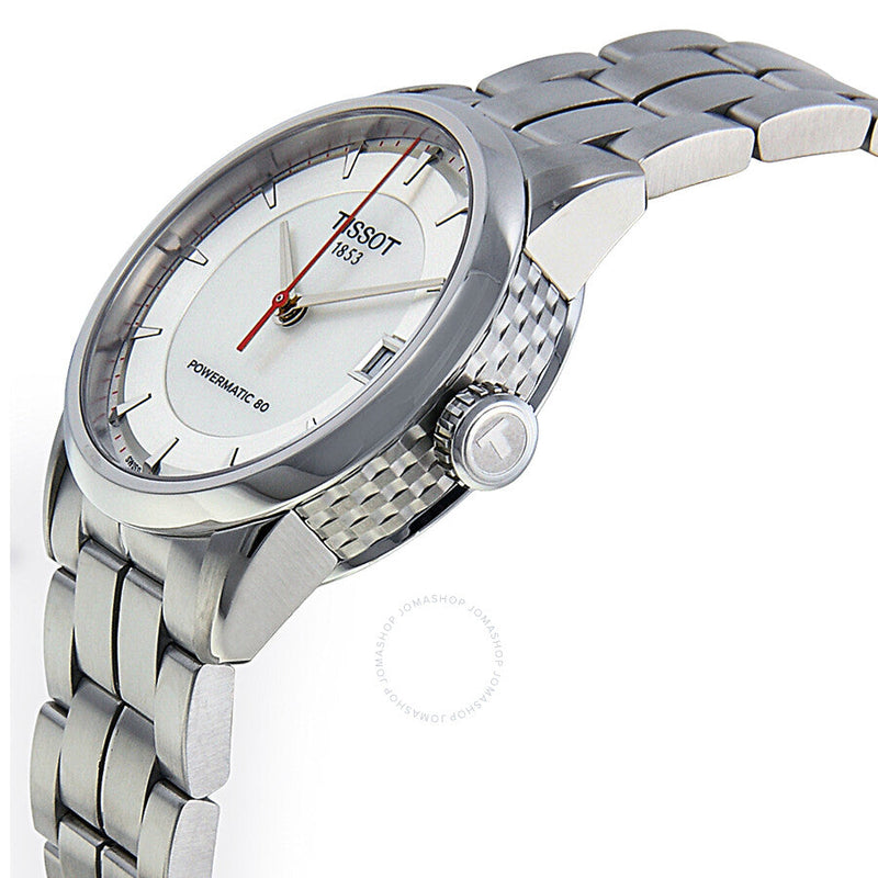 Tissot Luxury Asian Games Automatic Mother of Pearl Dial Stainless Steel Ladies Watch T0862071111101 - The Watches Men & Co #2