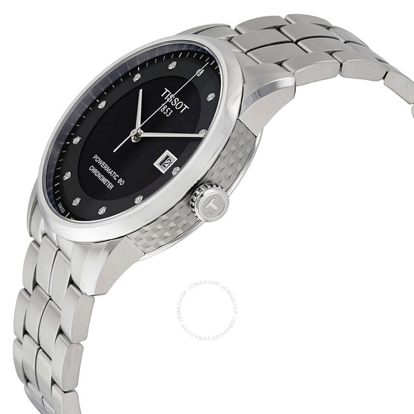 Tissot Luxury Automatic Black Diamond Dial Men's Watch T086.408.11.056.00 - The Watches Men & Co #2