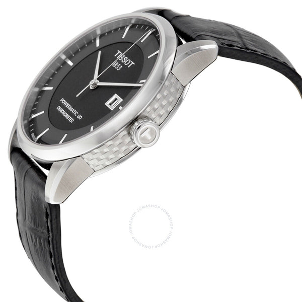 Tissot Luxury Automatic Stainless Steel Black Dial Men's Watch T0864081605100 - The Watches Men & Co #2