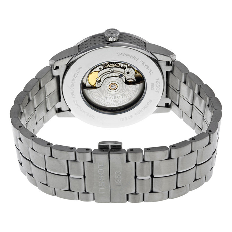 Tissot Luxury Powermatic 80 Anthracite Dial Men's Watch T0864071106100 - The Watches Men & Co #3