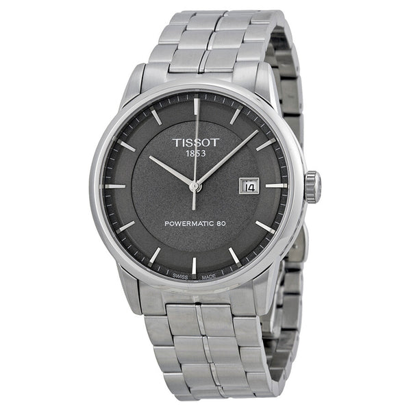 Tissot Luxury Powermatic 80 Anthracite Dial Men's Watch T0864071106100 - The Watches Men & Co