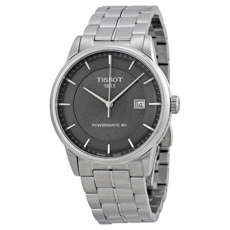 Tissot Luxury Powermatic 80 Anthracite Dial Men's Watch T0864071106100 - The Watches Men & Co