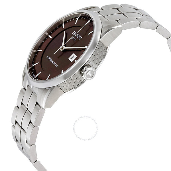 Tissot Luxury Powermatic 80 Brown Dial Men's Watch T086.407.11.291.00 - The Watches Men & Co #2