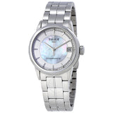 Tissot Luxury Powermatic 80 Mother of Pearl Ladies Watch T0862071111100 - The Watches Men & Co
