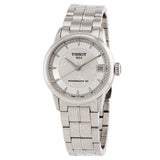 Tissot Luxury Powermatic 80 Silver Dial Ladies Watch T086.207.11.031.10 - The Watches Men & Co