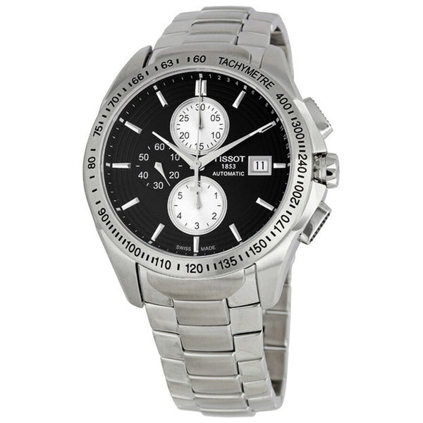 Tissot Men's Veloci T Chronograph Black Dial Watch T0244271105100 - The Watches Men & Co