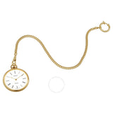 Tissot T-Pocket Lepine Quartz White Dial Unisex Pocket Watch T82.4.553.13 - The Watches Men & Co