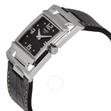 Tissot My-T Open Black Dial Black Leather Ladies Watch T032.309.16.057.00 - The Watches Men & Co #2