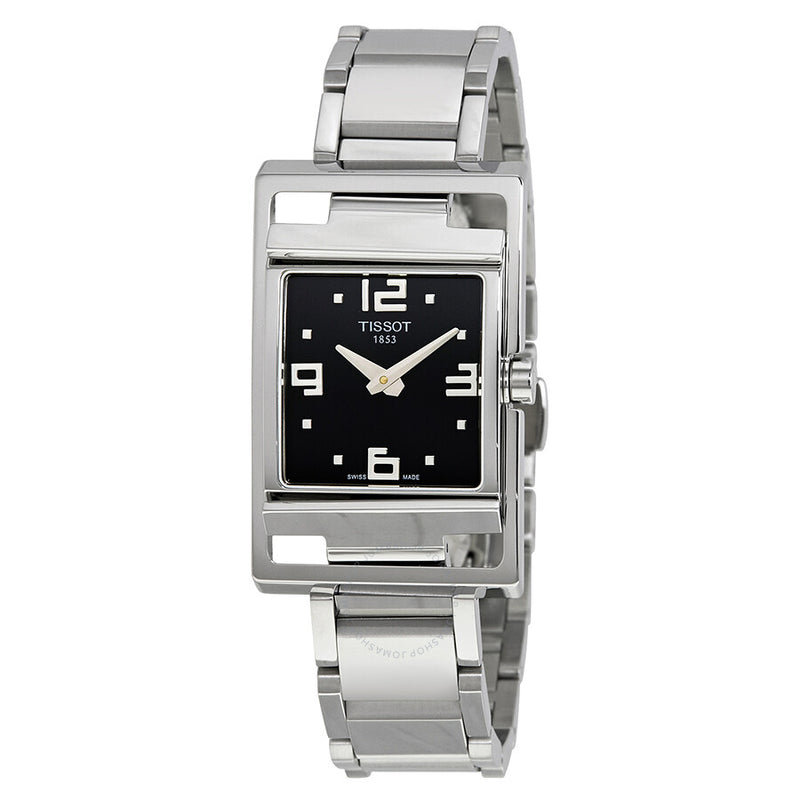 Tissot My-T Open Steel Mother of Pearl Dial Ladies Watch T032.309.11.057.00 - The Watches Men & Co