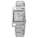 Tissot My-T Open Steel Mother of Pearl Dial Ladies Watch T032.309.11.117.00 - The Watches Men & Co