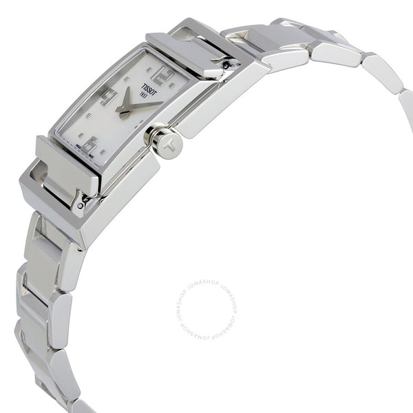 Tissot My-T Open Steel Mother of Pearl Dial Ladies Watch T032.309.11.117.00 - The Watches Men & Co #2