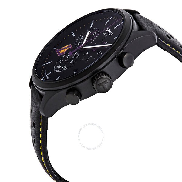 Tissot NBA Teams Special Los Angeles Lakers Chronograph Black Dial Men's Watch T116.617.36.051.03 - The Watches Men & Co #2
