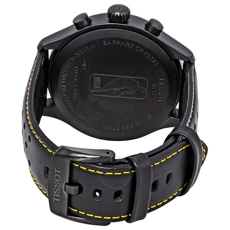 Tissot NBA Teams Special Los Angeles Lakers Chronograph Black Dial Men's Watch T116.617.36.051.03 - The Watches Men & Co #3