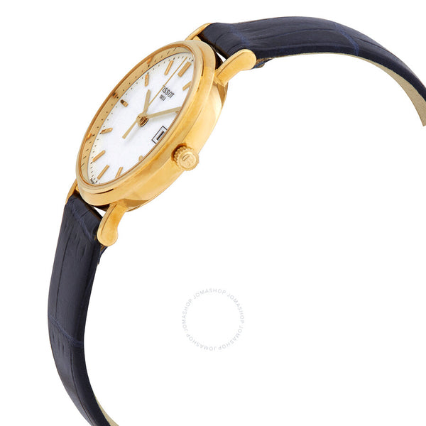 Tissot Orovil Quartz White Dial Ladies Watch T71.3.127.11 - The Watches Men & Co #2