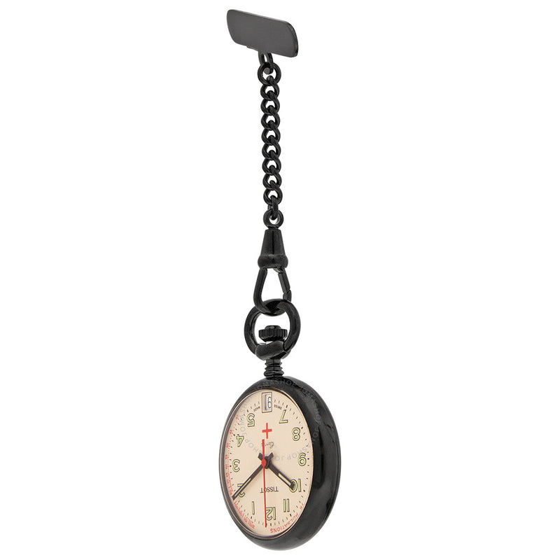 Tissot Pendants Infirmiere Quartz Beige Dial Men's Pocket Watch T81.7.224.92 - The Watches Men & Co #2