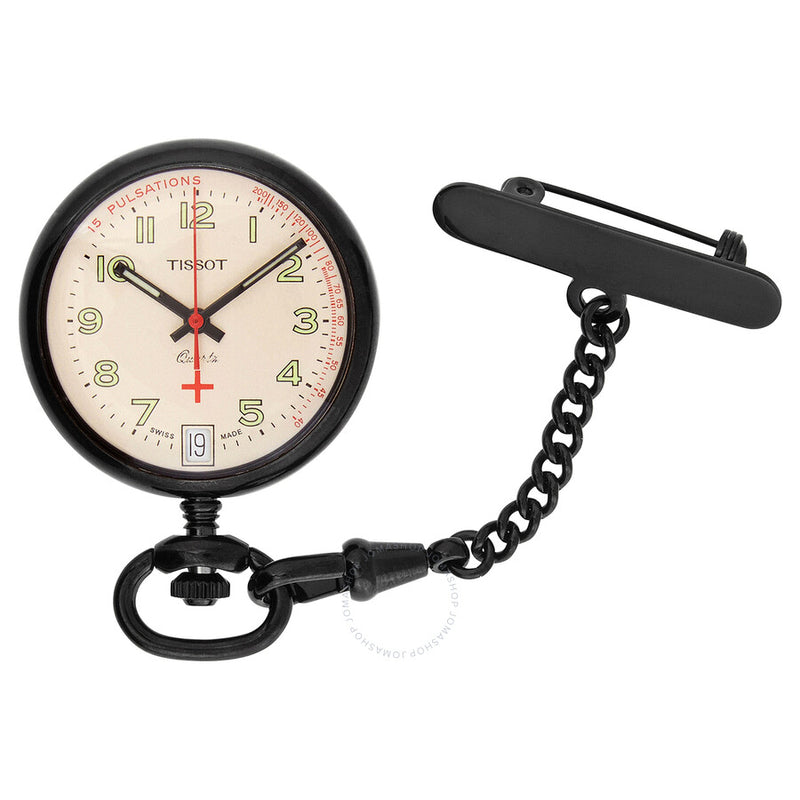 Tissot Pendants Infirmiere Quartz Beige Dial Men's Pocket Watch T81.7.224.92 - The Watches Men & Co #3