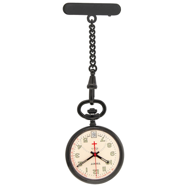 Tissot Pendants Infirmiere Quartz Beige Dial Men's Pocket Watch T81.7.224.92 - The Watches Men & Co