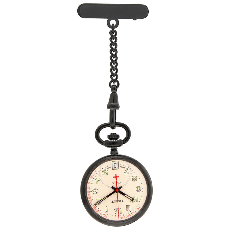 Tissot Pendants Infirmiere Quartz Beige Dial Men's Pocket Watch T81.7.224.92 - The Watches Men & Co