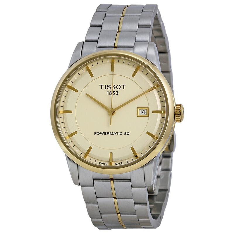 Tissot Powermatic 80 Ivory Dial Men's Watch T0864072226100 - The Watches Men & Co