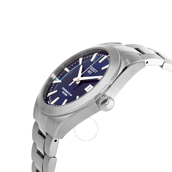 Tissot Gentleman Powermatic 80 Silicium Automatic Chronometer Blue Dial Men's Watch T127.470.11.041.00 - The Watches Men & Co #2