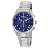 Tissot PR 100 Chronograph Quartz Blue Dial Men's Watch T1504171104100 - The Watches Men & Co