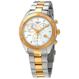 Tissot PR 100 Chronograph Quartz Silver Dial Ladies Watch T101.917.22.031.00 - The Watches Men & Co