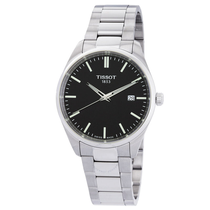 Tissot PR 100 Quartz Black Dial Men's Watch T1504101105100 - The Watches Men & Co