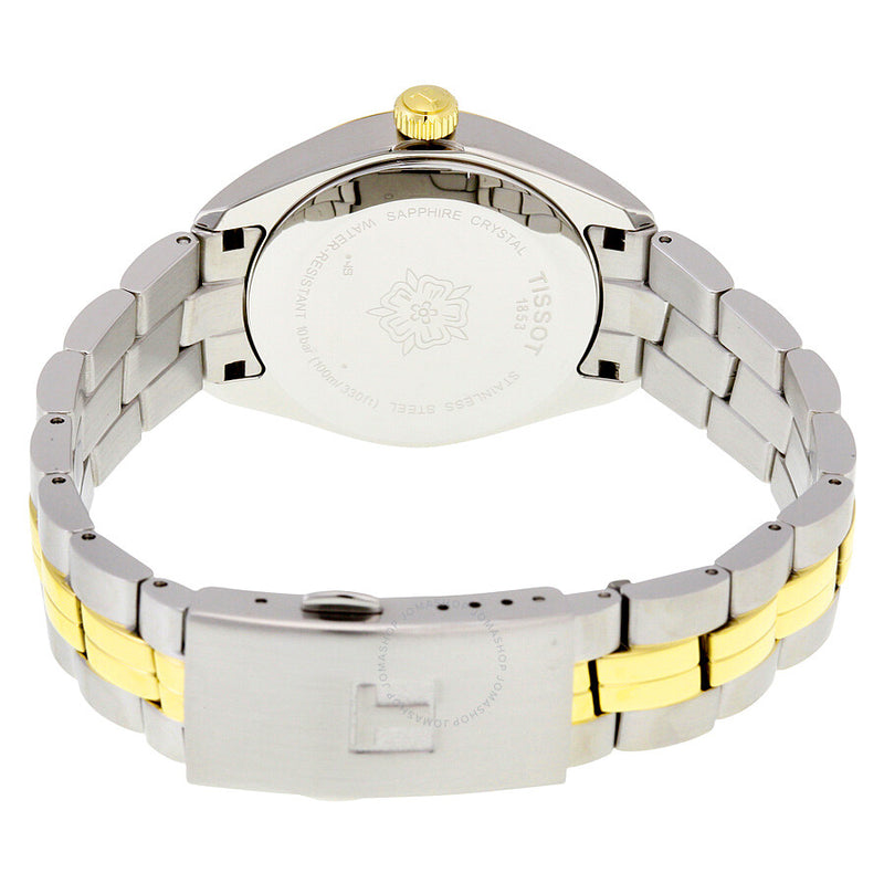 Tissot PR100 Chronometer Two-tone Ladies Watch T1012512203100 - The Watches Men & Co #3