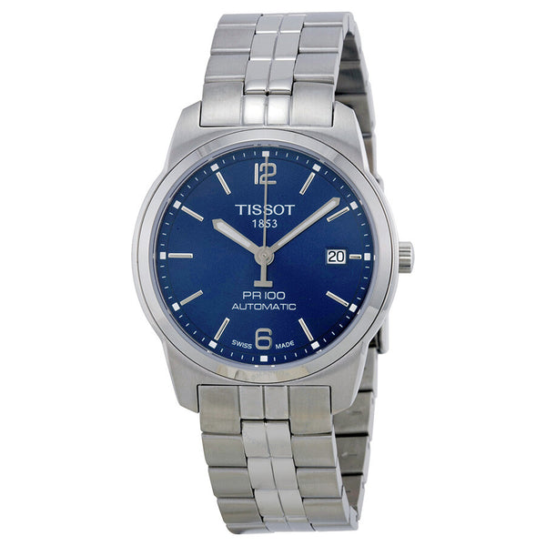Tissot PR100 Classic Blue Dial Men's Watch T0494071104700 - The Watches Men & Co