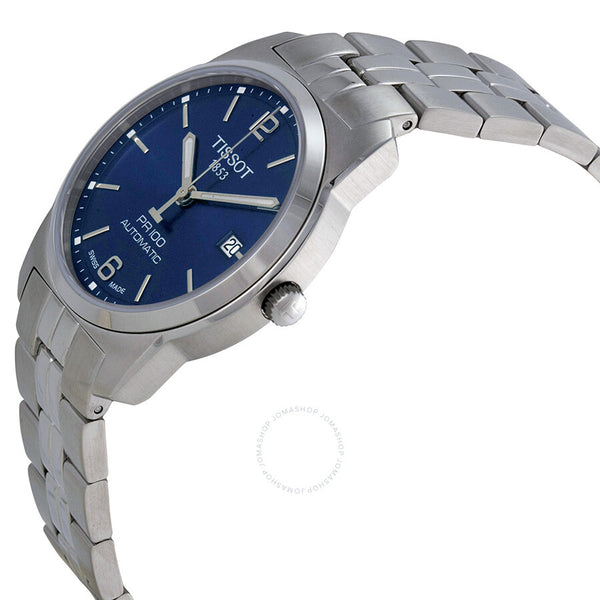 Tissot PR100 Classic Blue Dial Men's Watch T0494071104700 - The Watches Men & Co #2