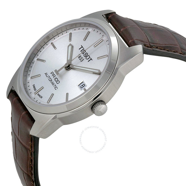 Tissot PR100 Classic Silver Dial Men's Watch T0494071603100 - The Watches Men & Co #2