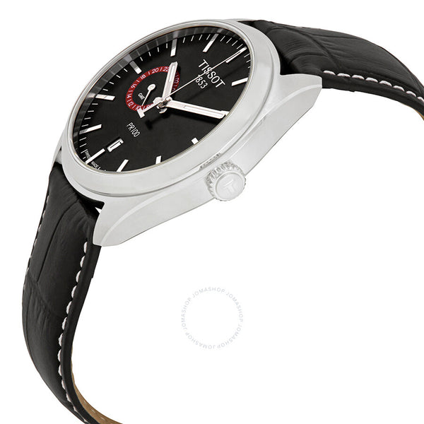 Tissot PR100 Dual Time Black Dial Men's Watch T101.452.16.051.00 - The Watches Men & Co #2