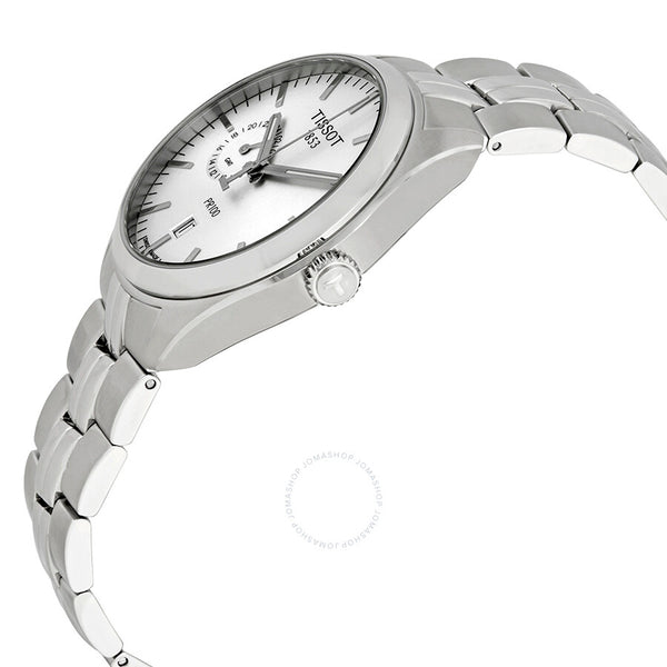 Tissot PR100 Dual Time Silver Dial Men's Watch T101.452.11.031.00 - The Watches Men & Co #2