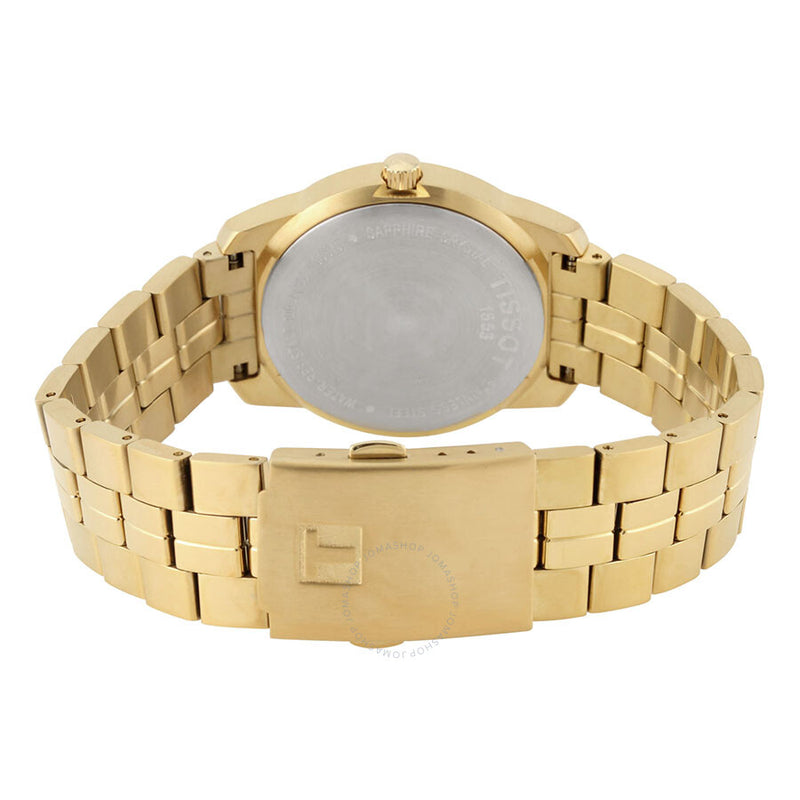 Tissot PR100 Gold PVD Men's Watch T0494103302700 - The Watches Men & Co #3