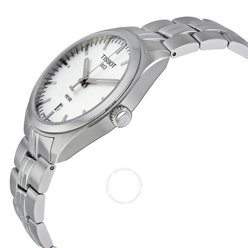 Tissot PR100 Silver Dial Stainless Steel Men's Watch T1014101103100 - The Watches Men & Co #2
