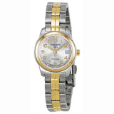 Tissot PR100 Silver Dial Two-tone Ladies Watch T0492102203200 - The Watches Men & Co