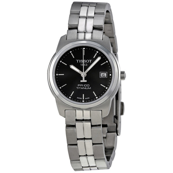Tissot PR100 Titanium Ladies Watch T0493104405100 - The Watches Men & Co