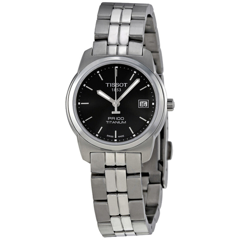 Tissot PR100 Titanium Ladies Watch T0493104405100 - The Watches Men & Co