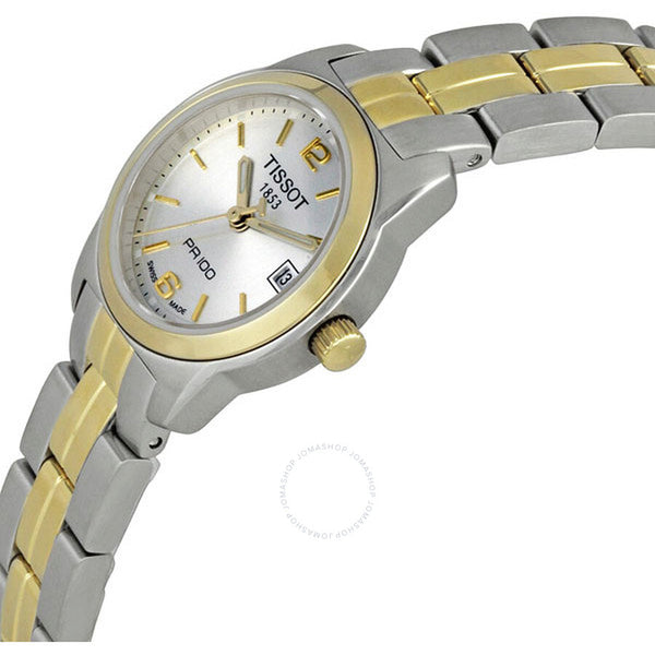 Tissot PR100 Two-tone Ladies Watch T049.210.22.037.00 - The Watches Men & Co #2