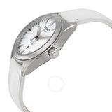 Tissot PR100 White Dial White Leather Ladies Watch T1012101603100 - The Watches Men & Co #2