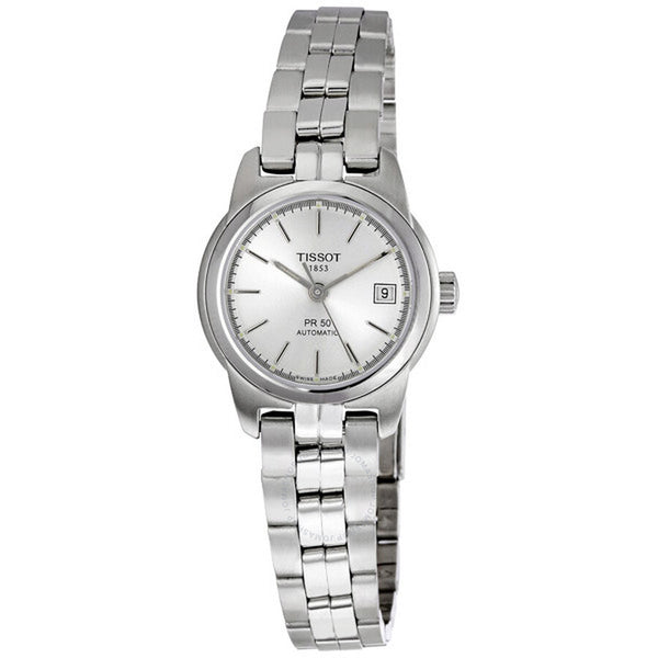 Tissot PR50 Steel Silver Ladies Watch T34.1.283.31 - The Watches Men & Co