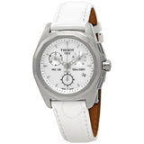 Tissot PRC 100 Chronograph Silver Dial Ladies Watch T008.217.16.111.00 - The Watches Men & Co