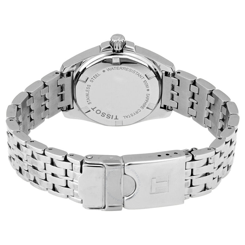 Tissot PRC 100 Diamonds Red Dial Ladies Watch T22.1.181.81 - The Watches Men & Co #3