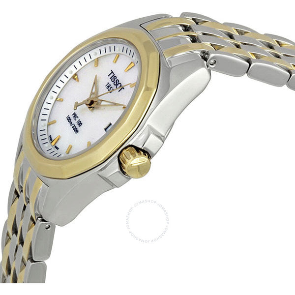 Tissot PRC 100 Mother of Pearl Ladies Watch T0080102211100 - The Watches Men & Co #2