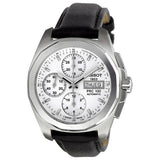 Tissot PRC 100 Quadrato Chronograph White Dial Men's Watch T0084141603100 - The Watches Men & Co